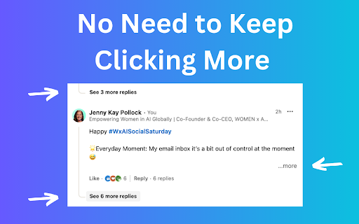 LinkedIn Expand All screenshot 1