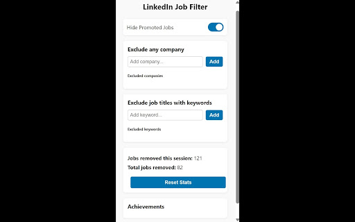 LinkedIn Job Cleaner screenshot 1
