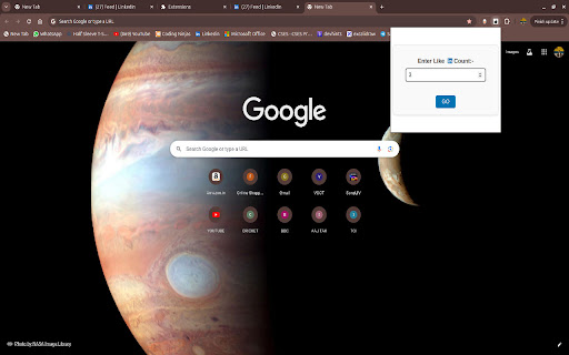 Linkedin Post Reactor screenshot 1