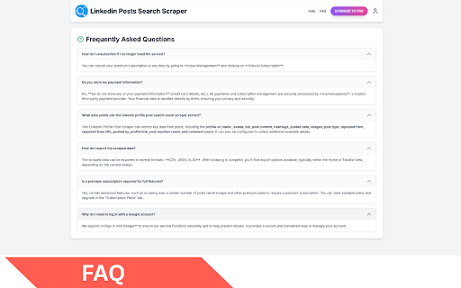 LinkedIn Post Search Exporter – Extract Search Posts to CSV screenshot 1