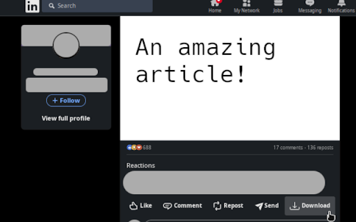 Linkedin Tools screenshot 1