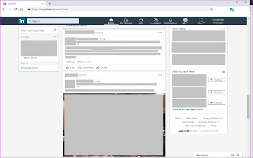 LinkedOut - Hide Promotional Ads screenshot 1