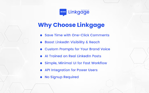 Linkgage Ai screenshot 1