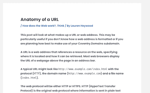 Linkify Plain URLs screenshot 1
