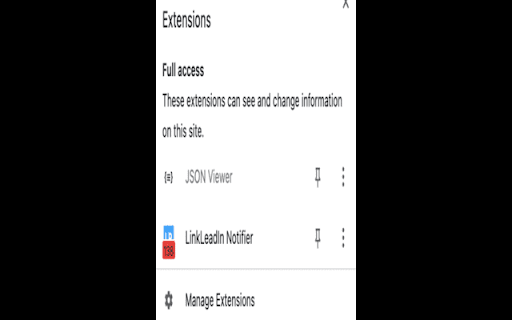 LinkLeadIn Notifier screenshot 1