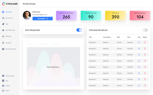 Linky Leads screenshot 1