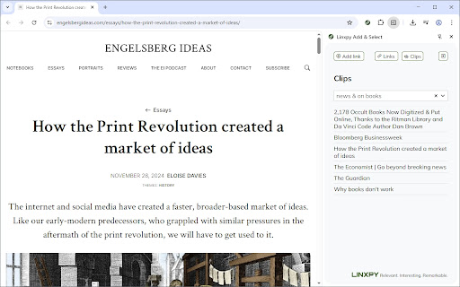Linxpy Add & Select screenshot 1