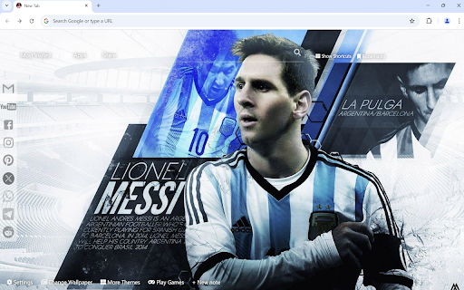 Lionel Messi Wallpaper screenshot 1