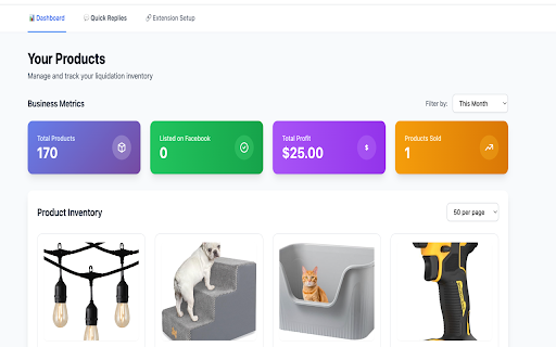 Liquidation Lister screenshot 1