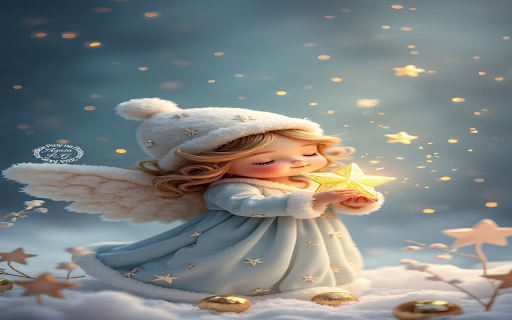 Little angel wallpaper screenshot 1