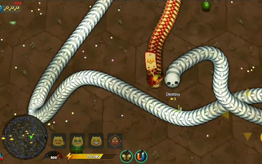 Little Big Snake io Unblocked Game New Tab screenshot 1