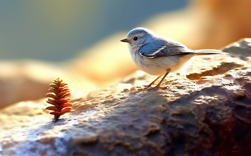 Little Bird at Sunset screenshot 1