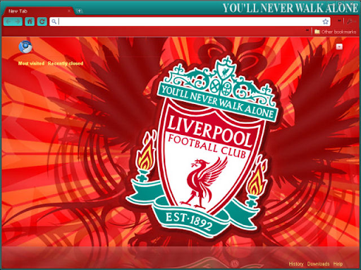 Liverpool F.C. Theme screenshot 1