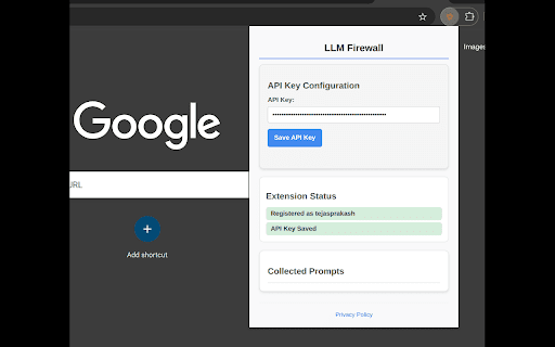 LLM Firewall - AI Prompt Security screenshot 1