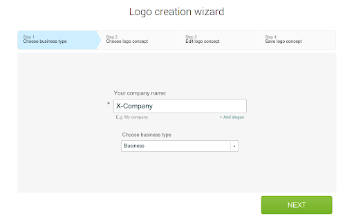 Logaster - online logo generator screenshot 1