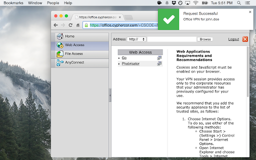 LoginTC (Legacy) screenshot 1