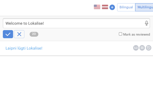 Lokalise Dictate screenshot 1