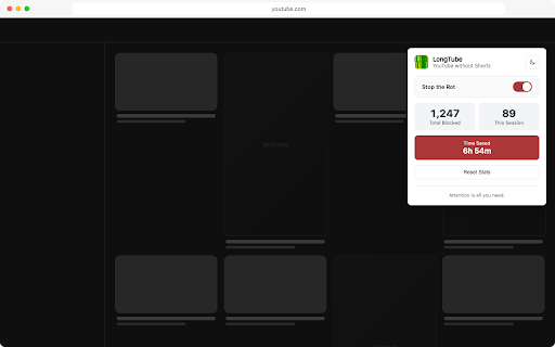 LongTube screenshot 1