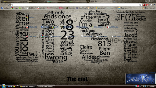 LOST theme screenshot 1