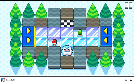 Lost Yeti Game - Explore 3 worlds and 60 levels of captivating puzzles! screenshot 1