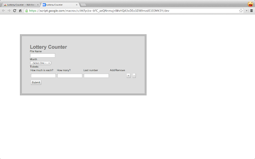 Lottery Counter screenshot 1