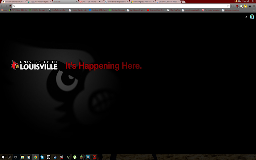 Louisville Cardinals Red/Black (1920x1080) screenshot 1