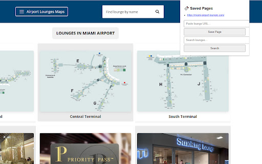 Lounges Miami Airport screenshot 1