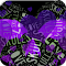 Love Skulls Purple logo