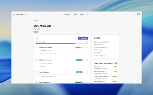 LucidTrack screenshot 1