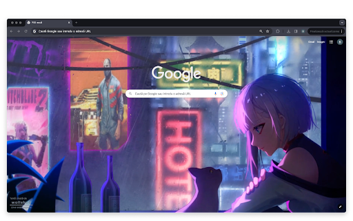 Lucy relax Cyberpunk 2077 (Live Wallpaper) screenshot 1