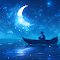 Luffy Starry Night Boat Journey Live Wallpaper 4K logo