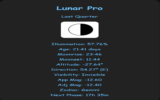 Lunar Pro screenshot 1