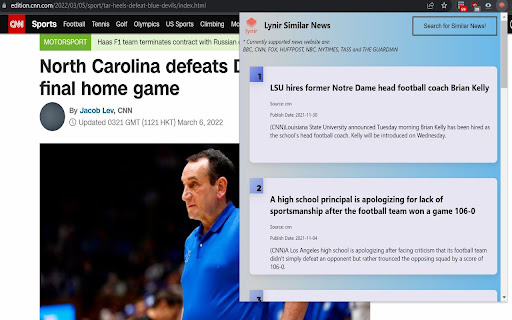 Lynir Similar News screenshot 1