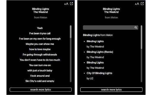 Lyrics for YouTube Music screenshot 1
