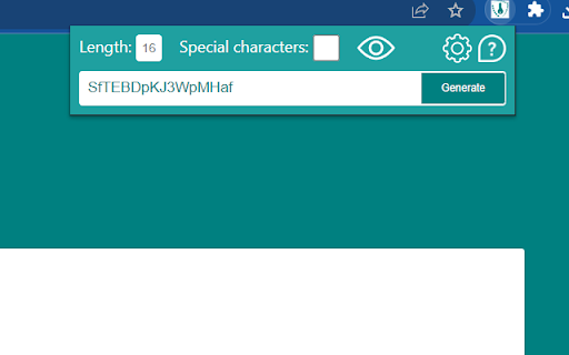 M's Password Generator screenshot 1