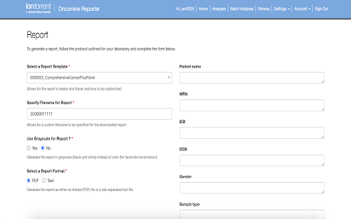 M42 Somatic Testing Plugin screenshot 1