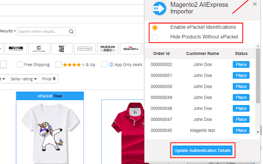 Magento 2 AliExpress Importer screenshot 1