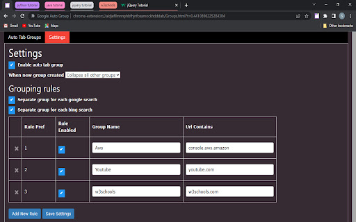 Magic Tab Group screenshot 1