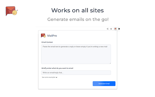MailPro - Write entire mail with AI. screenshot 1