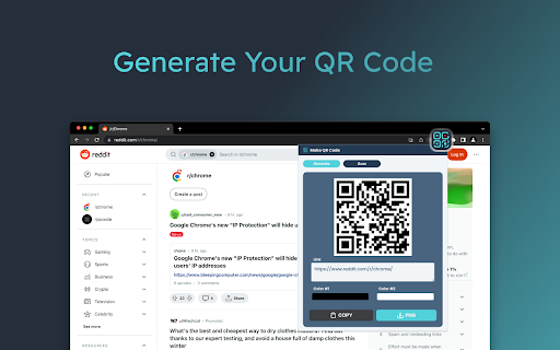 Make QR Code screenshot 1