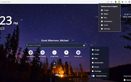 Mamma Search Companion Extension screenshot 1