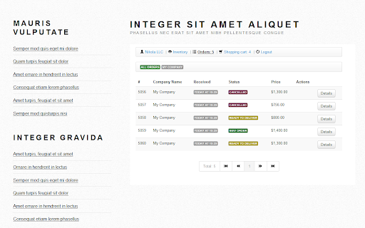 Manage orders and customers online with Orderino screenshot 1