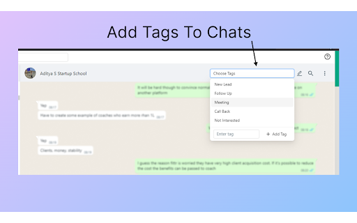 Manage WhatsApp Inbox screenshot 1