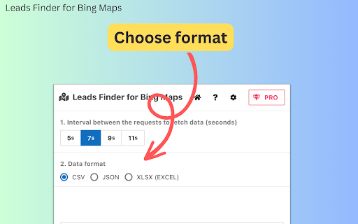 Maps Scraper & Leads Finder for Bing Map screenshot 1