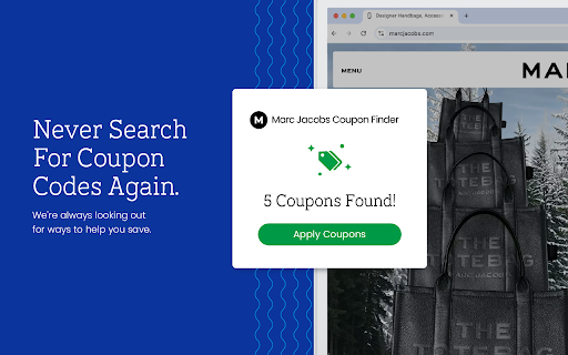 Marc Jacobs Coupon Saver - Official Coupons & Best Deals screenshot 1