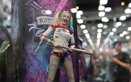 Margot Robbie Harley Quinn Suicide Squad Joke screenshot 1