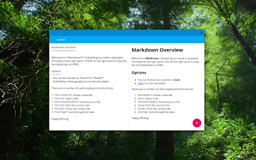 Markdown screenshot 1