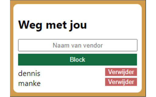 Marktplaats blacklister screenshot 1