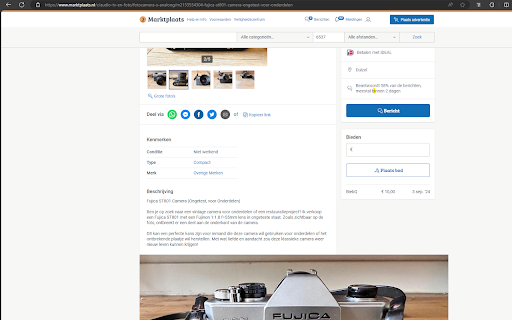 Marktplaats Helper screenshot 1
