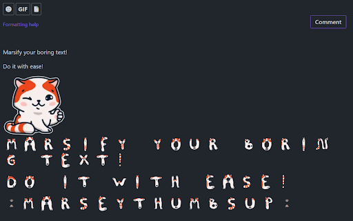 Marsey Text screenshot 1